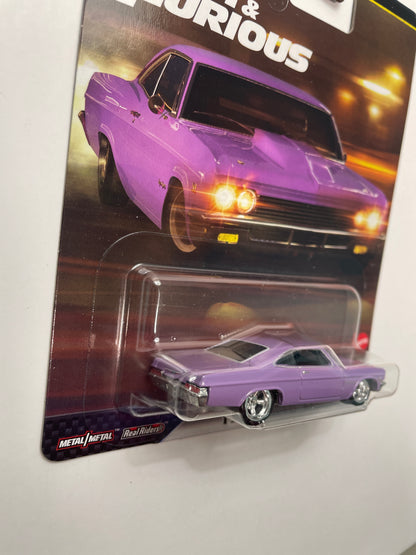 Hot Wheels 1/64 Fast & Furious Mix K 1966 Chevy Impala Purple