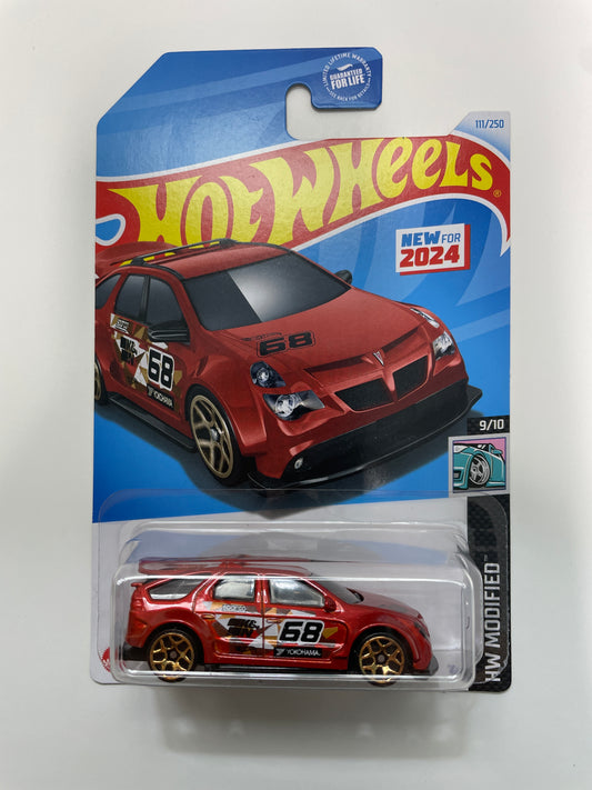 Hot Wheels 1/64 Pontiac Aztek Custom Red