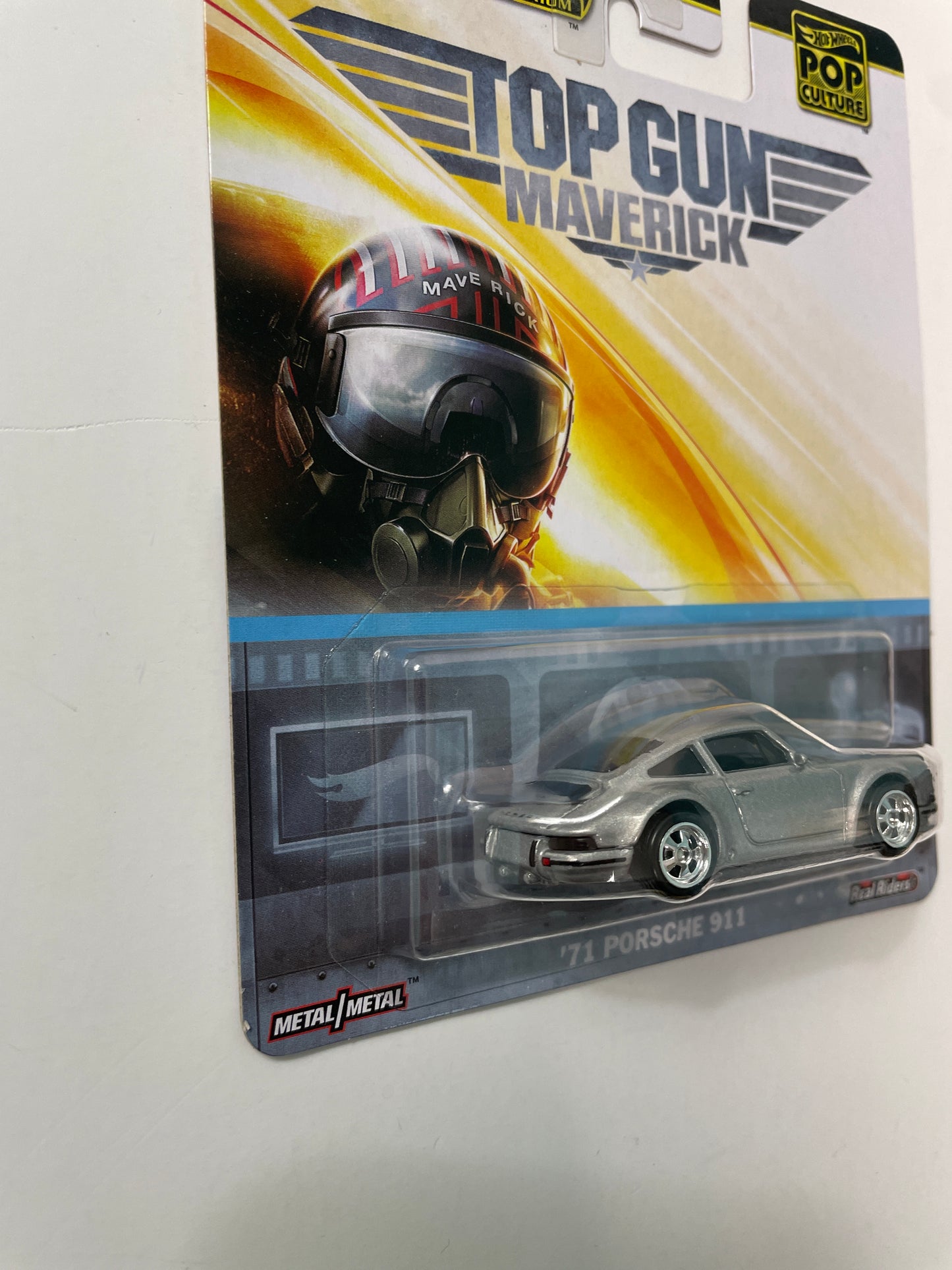 Hot Wheels 1/64 Pop Culture Top Gun Maverick ‘71 Porsche 911 Silver