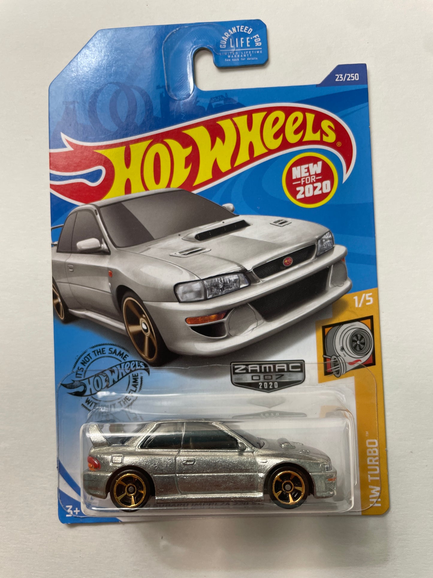 Hot Wheels 1/64 Zamac ‘98 Subaru Impreza 22B STi-Version - Damaged Box