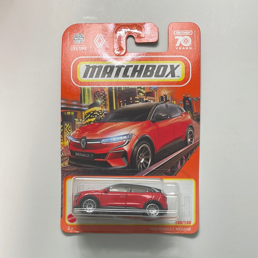 Matchbox 1/64 2022 Renault Megane Red