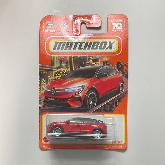 Matchbox 1/64 2022 Renault Megane Red