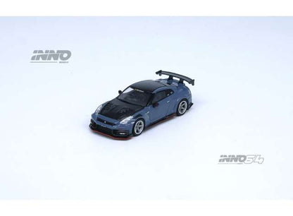 Inno64 1/64 Nissan GT-R (R35) Nismo 2024 Top Secret Edition Hong Kong Toy Car Salon Blue