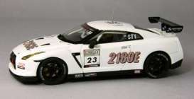 Ebbro 1/43 Nissan Nismo  GT-R Super Taikyu 2010 Fuji n23 White