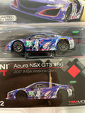 Mini GT 1/64 Mijo Exclusives USA Exclusive Acura NSX GT3 #86 2017 IMSA Watkins Glen Blue