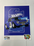 *Signed* Hot Wheels 1/64 38th Annual Collectors Convention Los Angeles Matt Gabe Dinner Set #690 Datsun Fairlady 2000 Blue (Read Description)