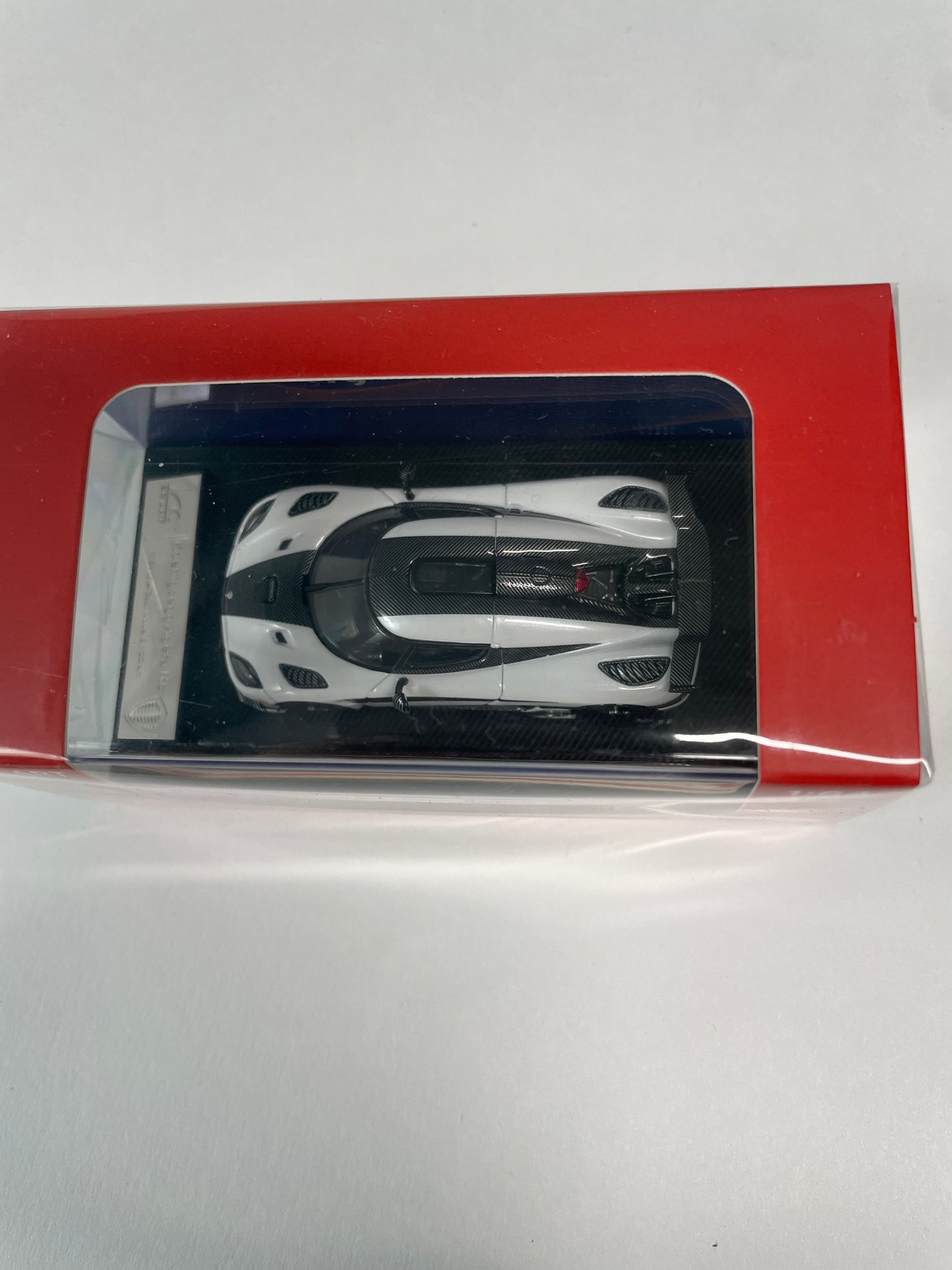 SmallCar Art 1/64 Koenigsegg Agera RS White