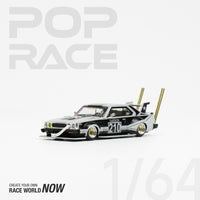 Pop Race 1/64 Nissan Skyline C210 Bosozoku Style Black