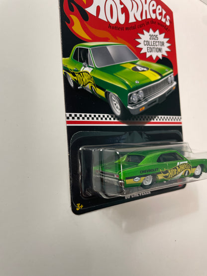 Hot Wheels 1/64 Mail In Collector Edition '66 Chevy Chevelle Green - JCB39-NK910 - Damaged Box