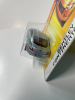 Matchbox 1/64 Bentley Continental GT Silver - Damaged Card