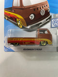 Hot Wheels 1/64 Volkswagen T2 Pickup Brown