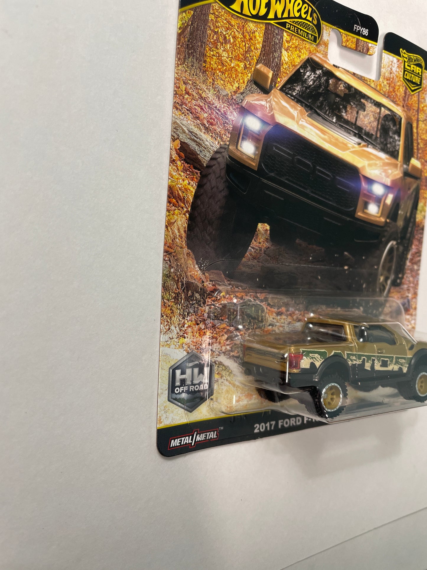 Hot Wheels 1/64 Car Culture Off-Road 2025 2017 Ford F-150 Raptor Beige