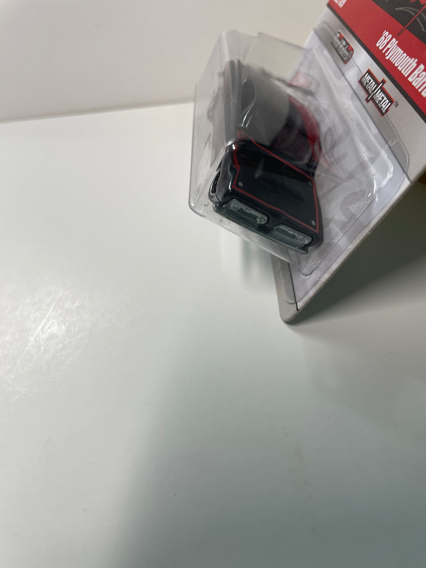 Hot Wheels 1/64 Phil’s Garage ‘68 Plymouth Barracuda Black - Damaged Card