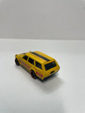 *Loose* Hot Wheels 1/64 Kroger Exclusive ‘71 Datsun 510 Wagon Momo Yellow