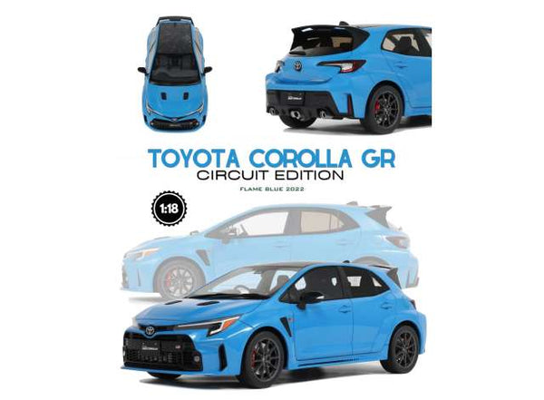 Otto Mobile 1/18 Toyota Corolla GR Circuit Edition Blue