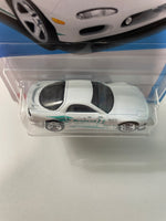 Hot Wheels 1/64 ‘95 Mazda RX-7 Project M White