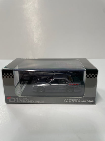 Mortal Model 1/64 Nissan Skyline Blitz ER34 2002 Grey