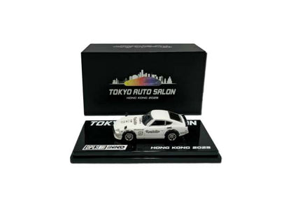 Inno64 x DPLS 1/64 Tokyo Auto Salon Hong Kong 2025 Honda S2000 J'S Racing White - IN64-DPLS-TASHK25