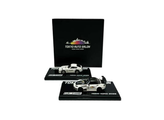 Inno64 x DPLS 1/64 Tokyo Auto Salon Hong Kong 2025 Honda S2000 & Nissan Fairlady Box Set - IN64-DPLS-TASHK-BOXS