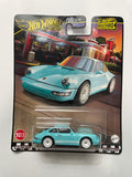 Hot Wheels 1/64 Boulevard Mix W Porsche 964 Blue - Damaged Card