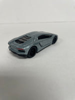 *Loose* Hot Wheels 1/64 Premium Car Culture 2 Pack Lamborghini Aventador Coupé Silver