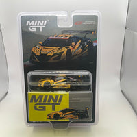 *Japan Exclusive* Mini GT 1/64 Honda NSX GT3 EVO22 #18 ' Upgarage NSX GT3' Team Upgarage Super GT 2022 Series Black & Yellow