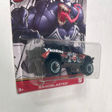 Hot Wheels 1/64 Spider-Man Sandblaster Black