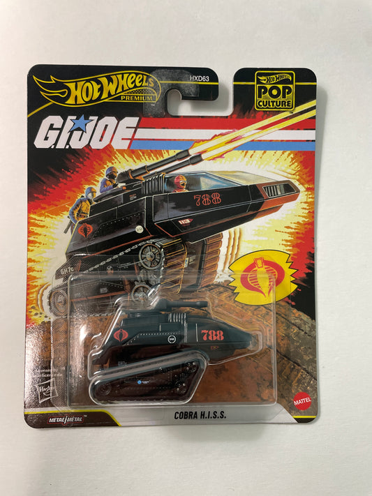 Hot Wheels 1/64 Pop Culture G.I.Joe Cobra H.I.S.S Black - JHW83