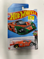 Hot Wheels 1/64 Mazda 787B Orange - Damaged Card