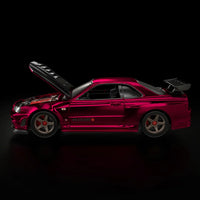 Hot Wheels 1/64 RLC 2024 Selections Car Nissan Skyline GT-R (BNR34) Red - Damaged Box