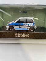 Ebbro 1/43 Honda City Turbo R 1982 Suzuka n2 White & Blue