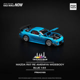 Pop Race 1/64 TAS Mazda RX7 Widebody Blue