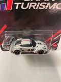 Hot Wheels 1/64 Pop Culture Gran Turismo Nissan GT-R Nismo GT3 White - Damaged Card