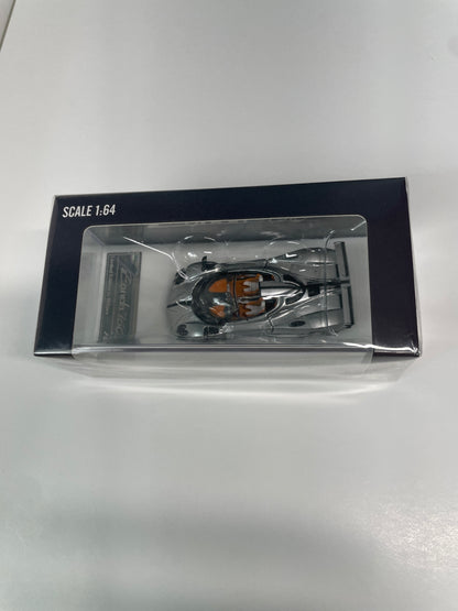 HKM 1/64 Pagani Zonda 760 Silver