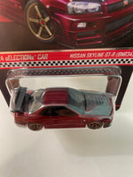 Hot Wheels 1/64 RLC 2024 Selections Car Nissan Skyline GT-R (BNR34) Red - Damaged Box
