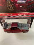 Hot Wheels 1/64 RLC 2024 Selections Car Nissan Skyline GT-R (BNR34) Red - Damaged Box