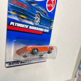 Hot Wheels Plymouth Barracuda 1970 Orange