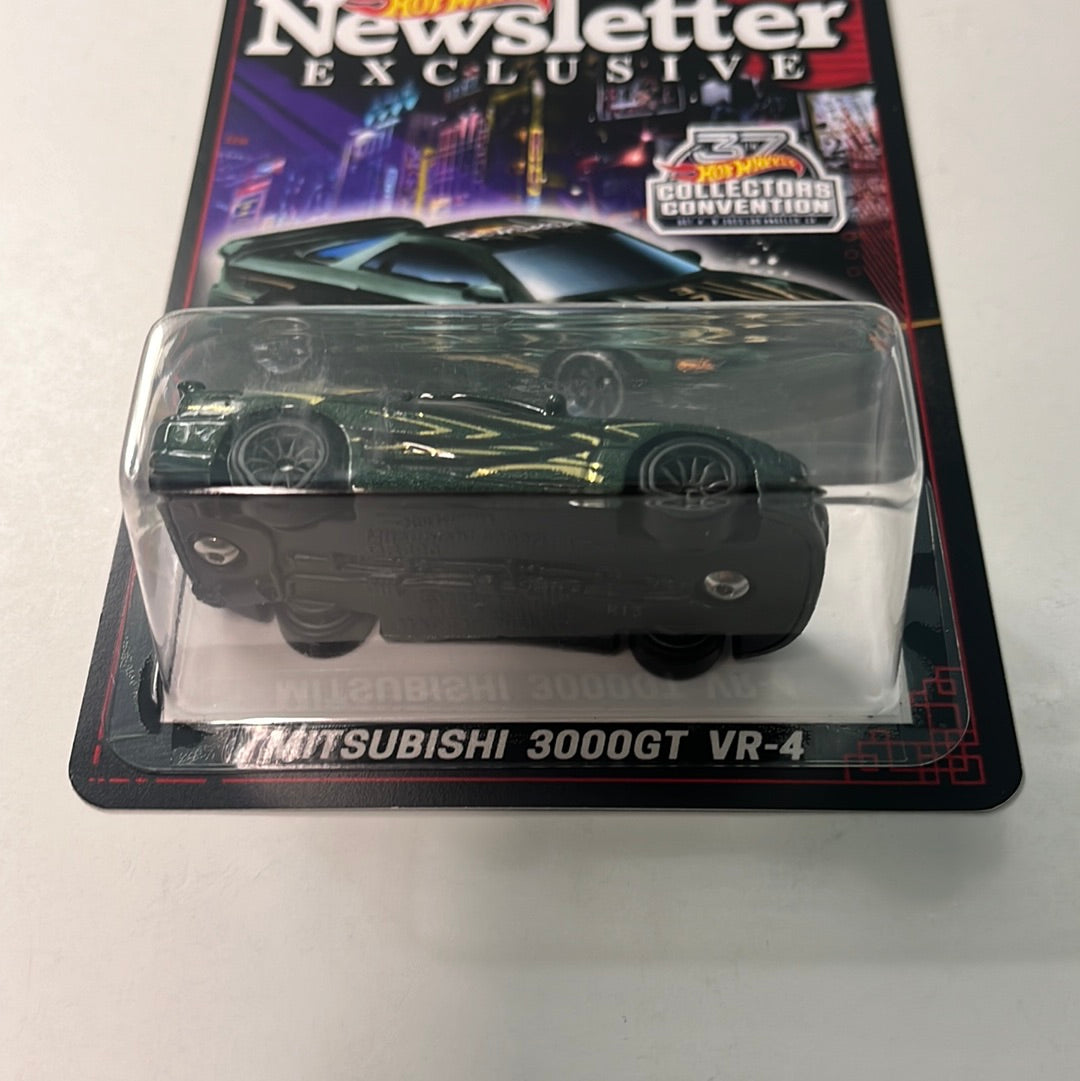 Hot Wheels Convention Newsletter Mitsubishi 3000GT VR-4 Green