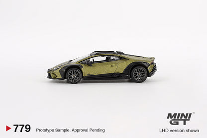 Mini GT 1/64 Lamborghini Huracán Sterrato Verde Gea Matt Green