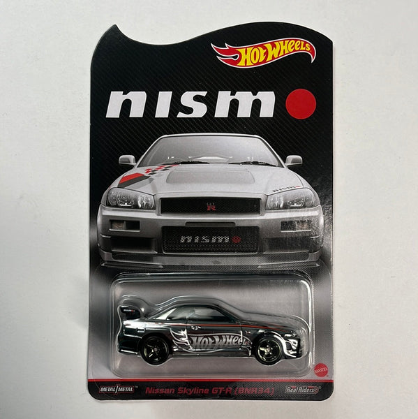 Hot Wheels RLC Nissan Skyline GT-R (BNR34) Silver #24098