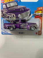 Hot Wheels 1/64 Super Treasure Hunt ‘49 Ford F1 Short Card Purple