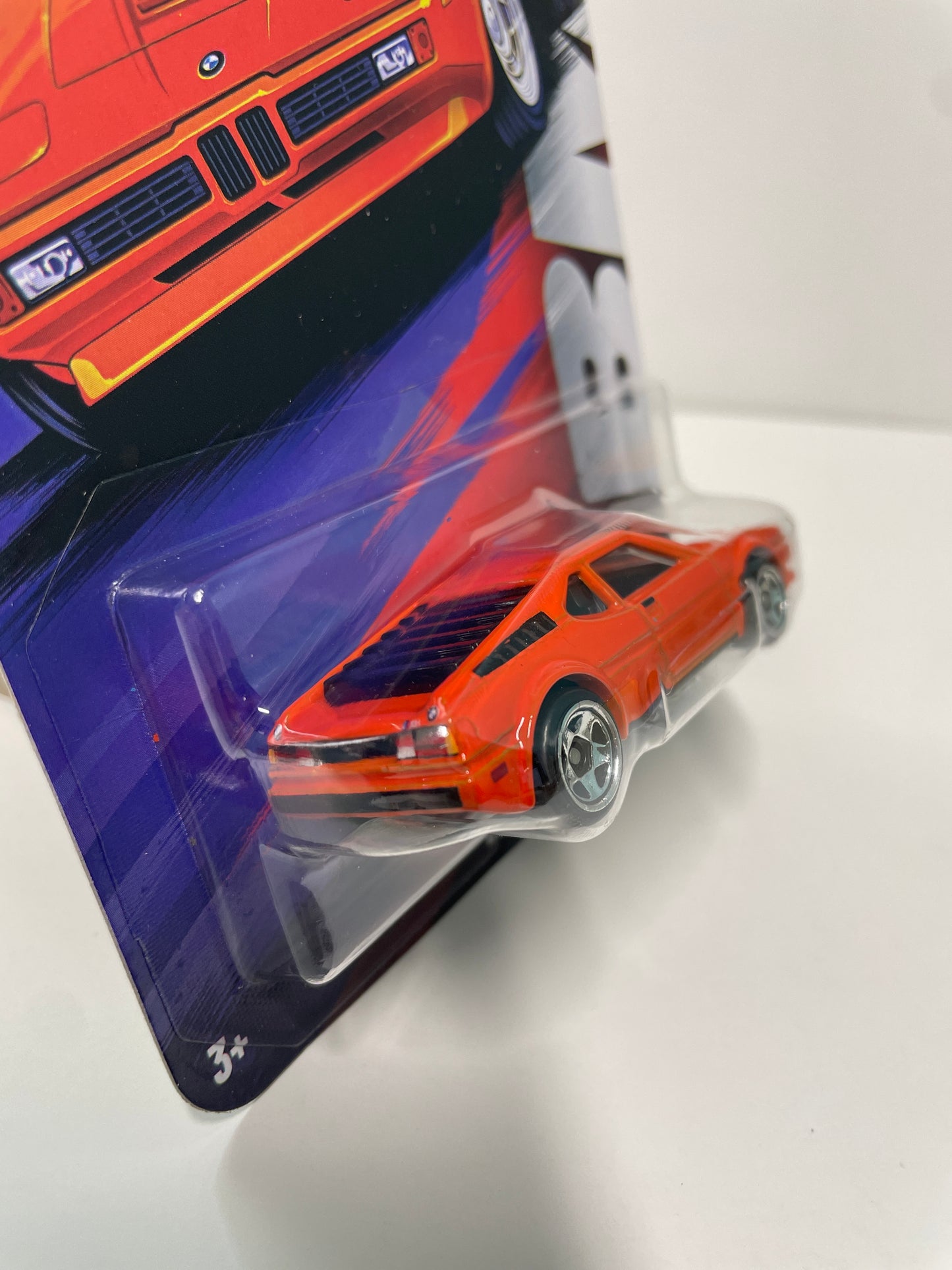 Hot Wheels 1/64 BMW Silver Series BMW M1 Orange