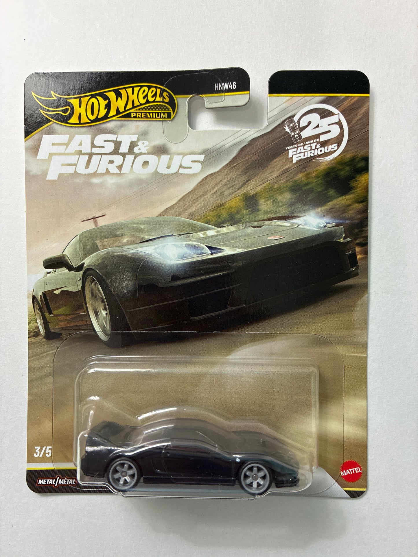 Hot Wheels 1/64 Fast & Furious 2026 Mix Q 2003 Honda NSX Type R Black - JHW75