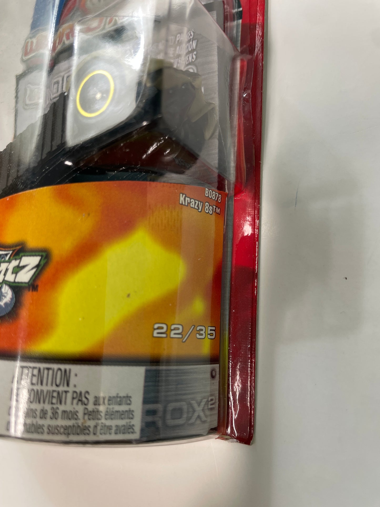 Hot Wheels 1/64 Highway 35 World Race Dune Ratz Krazy 8s Grey - Damaged Box