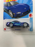 *Japan Card* Hot Wheels 1/64 '95 Mazda RX-7 Blue - Damaged Card