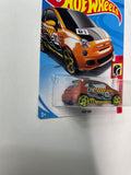 Hot Wheels 1/64 Fiat 500 Orange