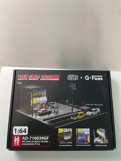 American Diorama x G-Fans 1/64 Tofu Shop Diorama  - AD-710039GF