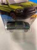 Hot Wheels 1/64 2020 Ram 1500 Rebel Green