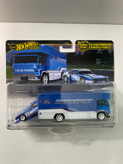 Hot Wheels 1/64 Car Culture Team Transport 2025 J Case (FLF56-957J)