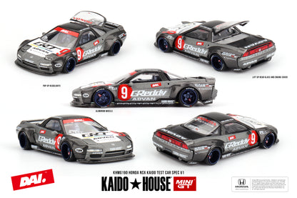 Mini GT x Kaido House 1/64 Honda NSX Kaido Test Car Spec V1 (DAI NSX) Grey - KHMG190